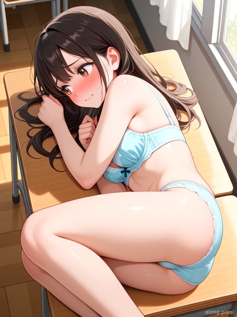 下着姿の女の子：3