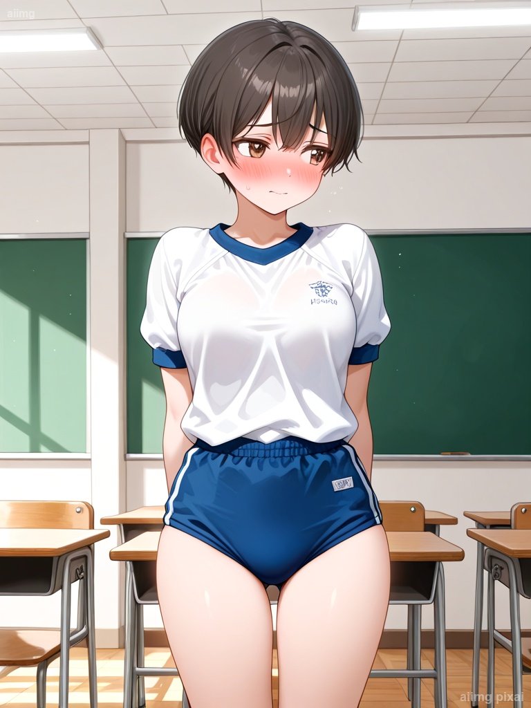 ブルマを履いている女の子：1