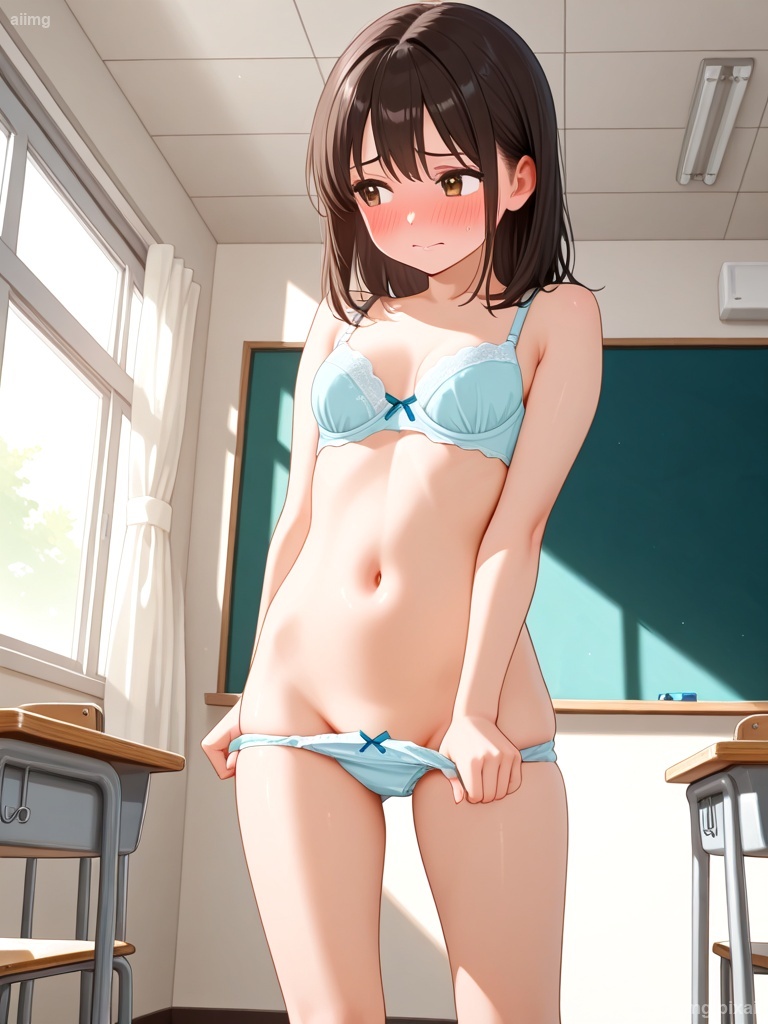 下着姿の女の子：6