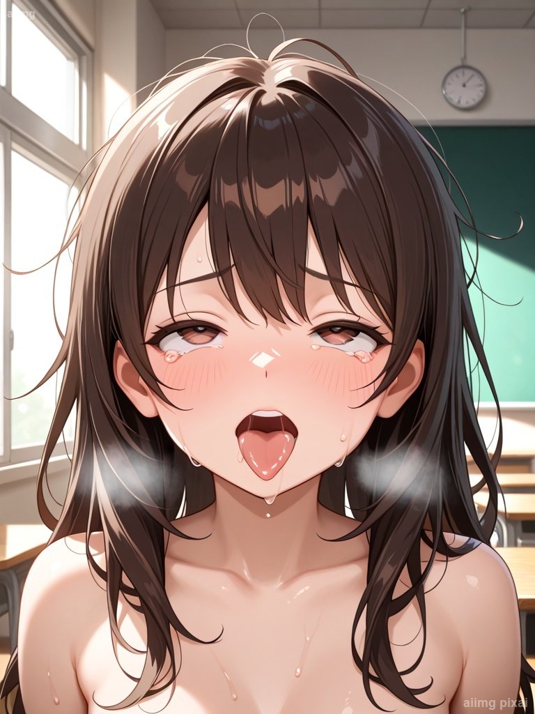教室でエッチをしている女の子：3
