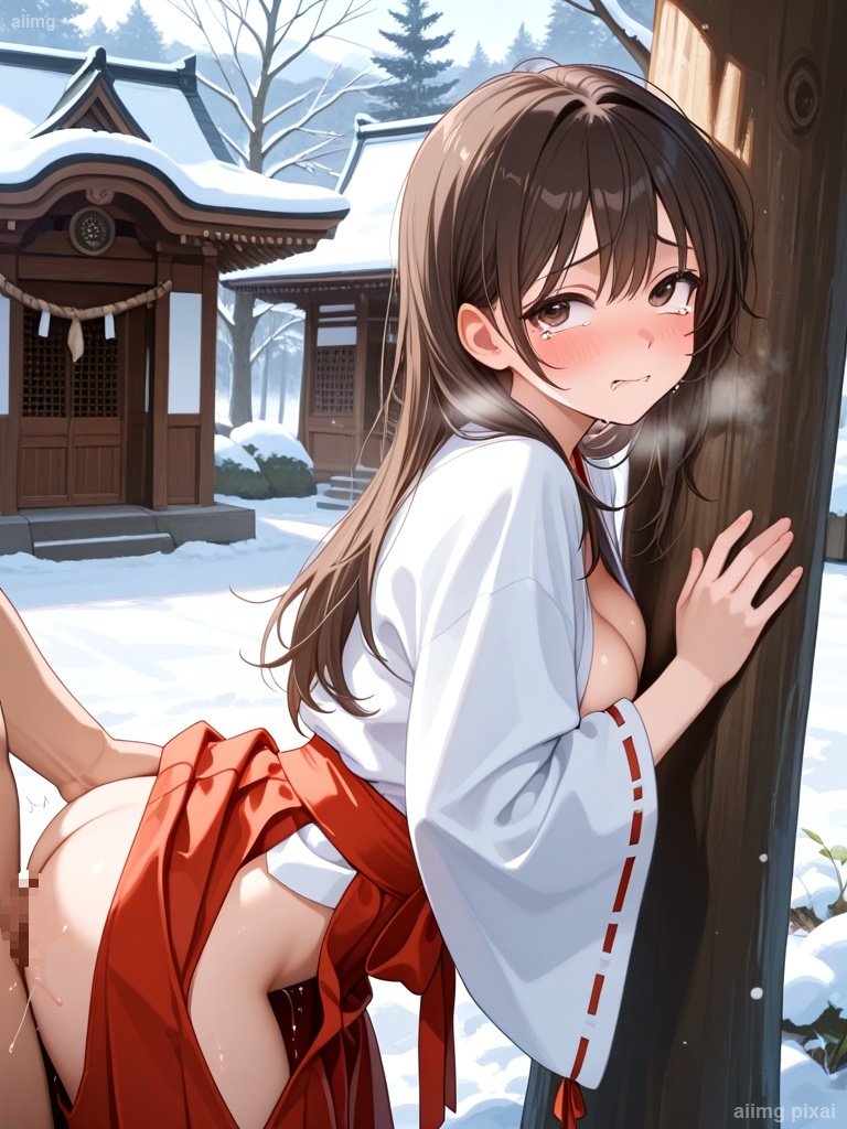 シーン 巫女服でエッチをしている女の子：3