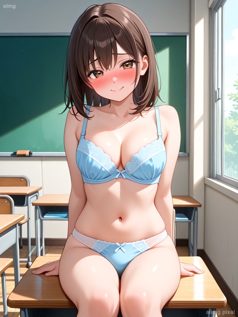 下着姿の女の子：2