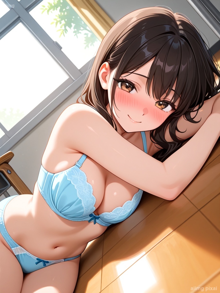 下着姿の女の子：2