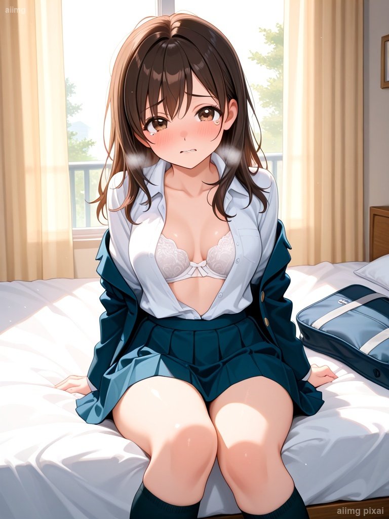 シーン お部屋でエッチをしている女の子：1