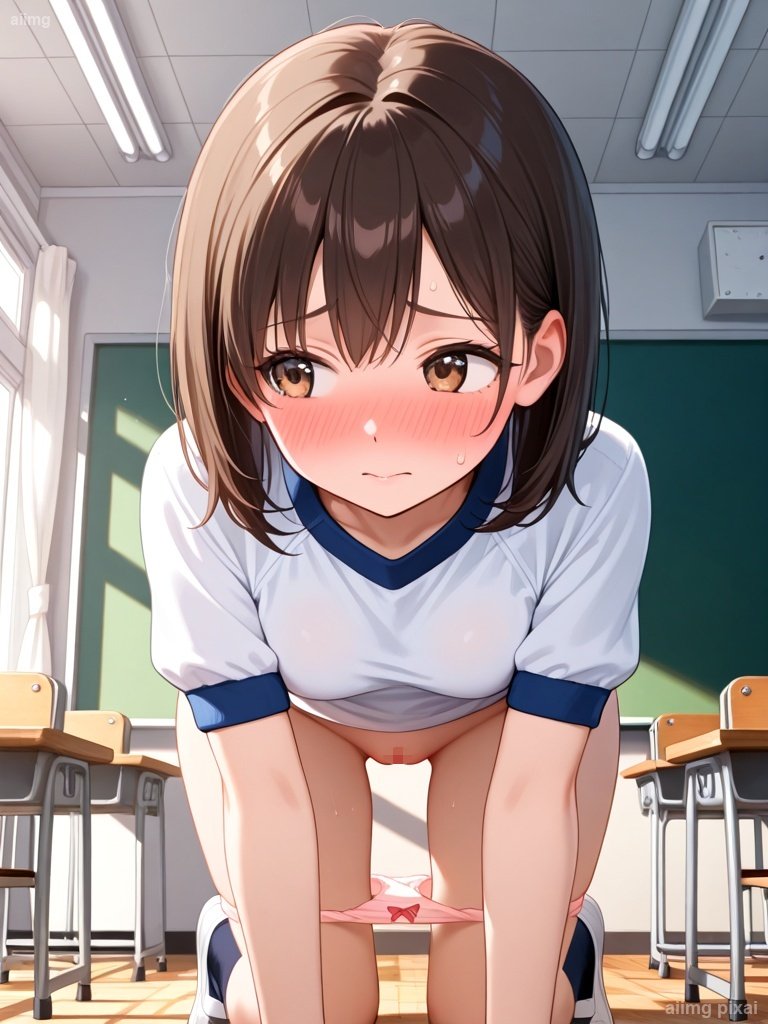 体操服の女の子：5
