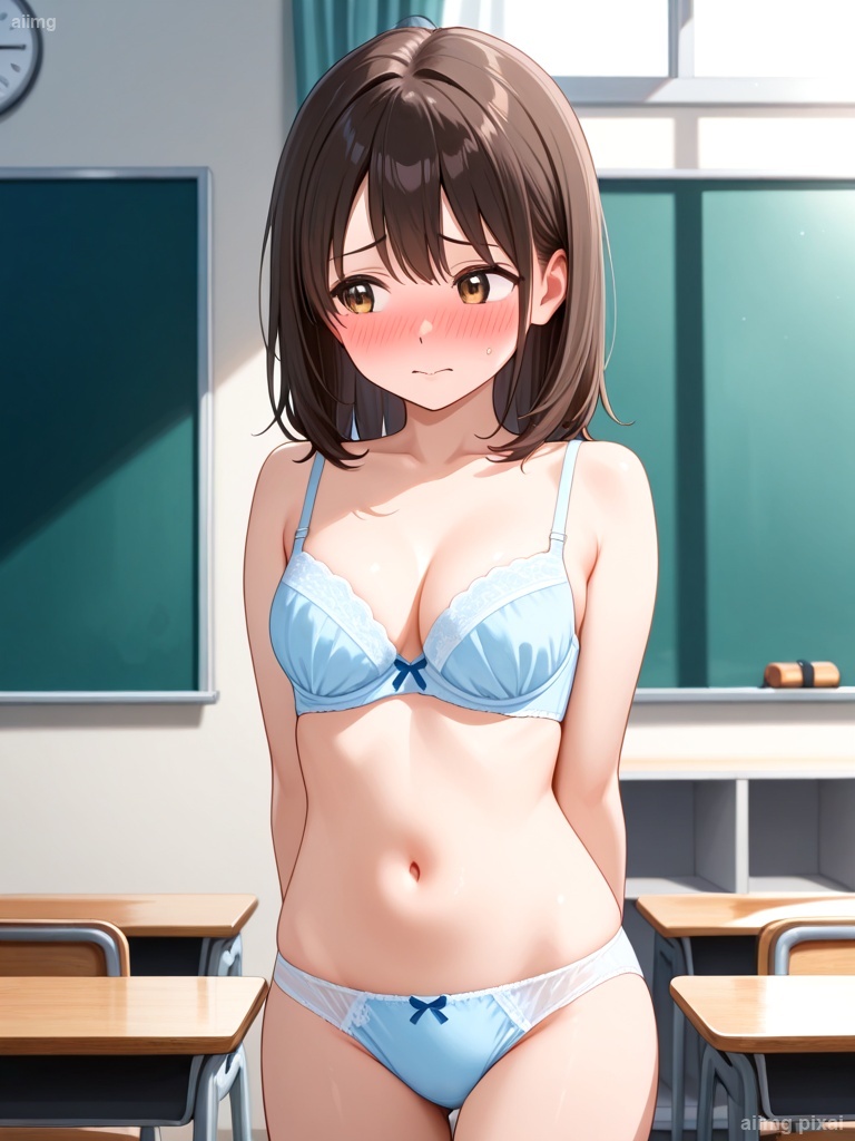 下着姿の女の子：1