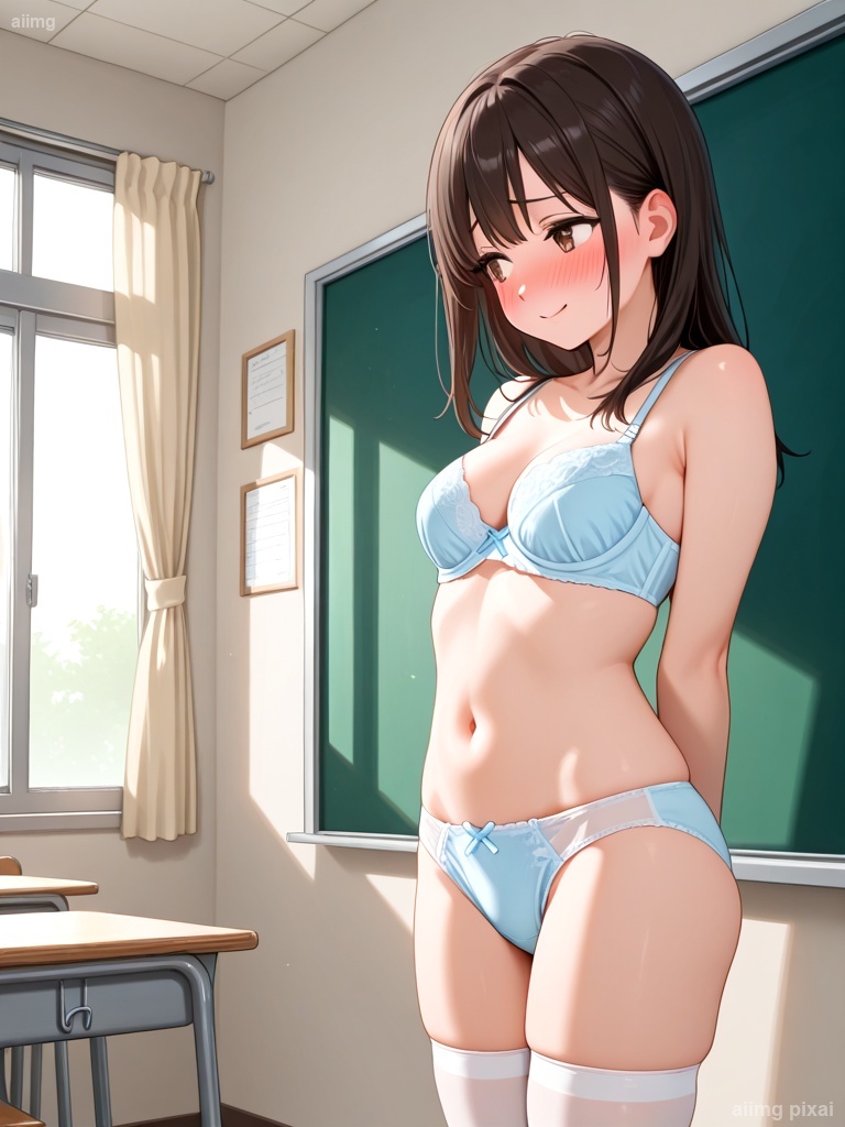 下着姿の女の子：1